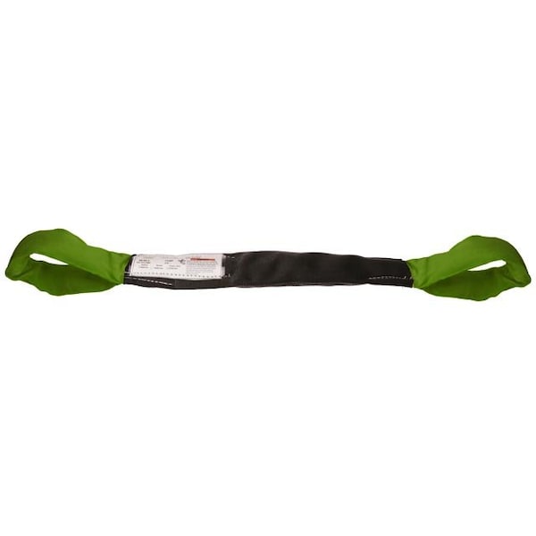 Polyester Round Eye & Eye Lifting Sling - 8' (Green)